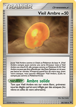 Carte Pokémon Vieil Ambre 84/100 de la série Aube Majestueuse en vente au meilleur prix