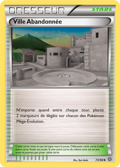 Carte Pokémon Ville Abandonnée 73/98 de la série Origines Antiques en vente au meilleur prix