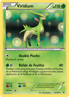 Carte Pokémon Viridium 13/101 de la série Nobles Victoires en vente au meilleur prix