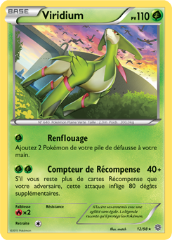 Carte Pokémon Viridium 12/98 de la série Origines Antiques en vente au meilleur prix