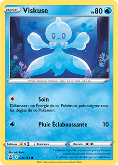 Carte Pokémon Viskuse 41/163 de la série Styles de Combat en vente au meilleur prix