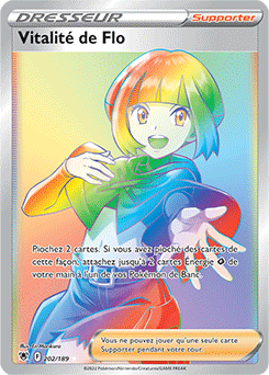 Carte Pokémon Vitalité de Flo 202/189 de la série Astres Radieux en vente au meilleur prix