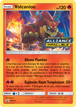 Carte Pokémon Volcanion SM179 de la série Promos Soleil et Lune en vente au meilleur prix