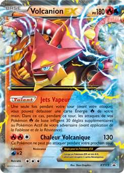 Carte Pokémon Volcanion EX XY173 de la série Promos XY en vente au meilleur prix