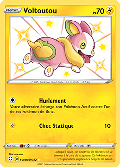 Carte Pokémon Voltoutou SV039/SV122 de la série Destinées Radieuses en vente au meilleur prix