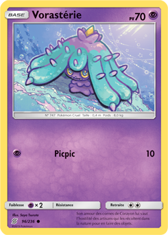 Carte Pokémon Commune Vorastérie 96/236 de la série Harmonie des Esprits