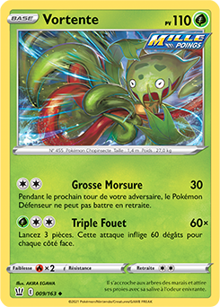 Carte Pokémon Vortente 9/163 de la série Styles de Combat en vente au meilleur prix