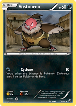 Carte Pokémon Vostourno 73/108 de la série Explorateurs Obscurs en vente au meilleur prix