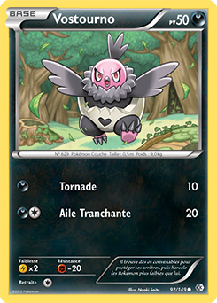 Carte Pokémon Vostourno 92/149 de la série Frantières Franchies en vente au meilleur prix