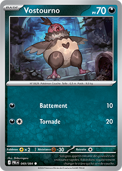 Carte Pokémon Vostourno 49/84 de la série Nuit Noire en vente au meilleur prix