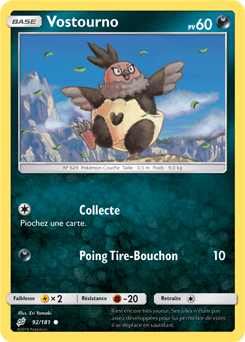 Carte Pokémon Vostourno 92/181 de la série Duo de Choc en vente au meilleur prix
