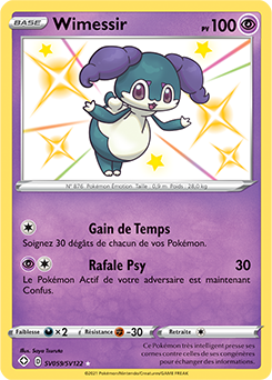 Carte Pokémon Wimessir SV059/SV122 de la série Destinées Radieuses en vente au meilleur prix