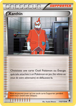 Carte Pokémon Xanthin 110/119 de la série Vigueur Spectrale en vente au meilleur prix