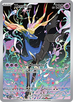 Carte Pokémon Xerneas 91/86 de la série Chaos Ascendant en vente au meilleur prix