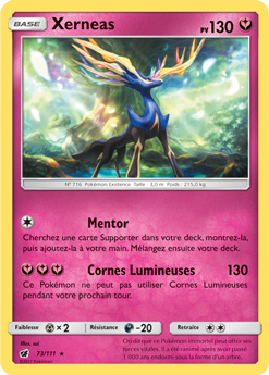 Carte Pokémon Xerneas 73/111 de la série Invasion Carmin en vente au meilleur prix