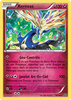 Carte Pokémon Xerneas 96/146 de la série X&Y en vente au meilleur prix