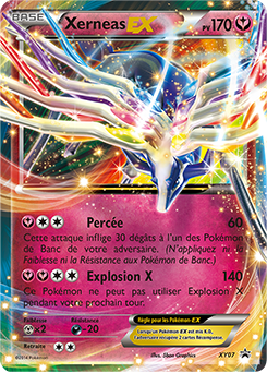 Carte Pokémon Xerneas EX XY07 de la série Promos XY en vente au meilleur prix