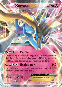 Carte Pokémon Xerneas EX XY149 de la série Promos XY en vente au meilleur prix