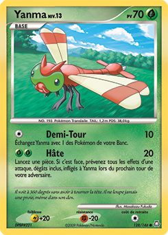 Carte Pokémon Yanma 128/146 de la série Eveil des Légendes en vente au meilleur prix