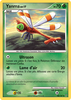 Carte Pokémon Yanma 88/147 de la série Vainqueurs Suprêmes en vente au meilleur prix