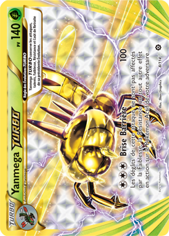 Carte Pokémon Yanmega TURBO 8/114 de la série Offensive Vapeur en vente au meilleur prix