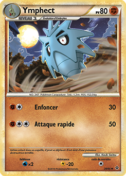 Carte Pokémon Peu commune Ymphect 39/95 de la série Déchaînement