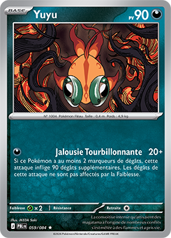 Carte Pokémon Yuyu 59/84 de la série Nuit Noire en vente au meilleur prix