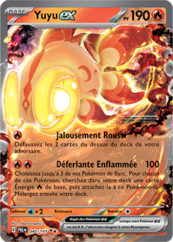 Carte Pokémon Yuyu ex 040/193 de la série Évolutions à Paldea en vente au meilleur prix