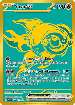 Carte Pokémon Yuyu ex 241/91 de la série Destinées de Paldea en vente au meilleur prix