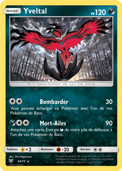 Carte Pokémon Yveltal 54/73 de la série Légendes Brillantes en vente au meilleur prix