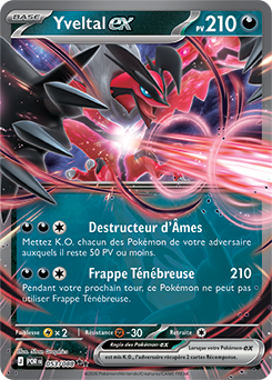 Carte Pokémon Yveltal ex 53/88 de la série Équilibre Parfait en vente au meilleur prix