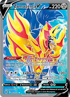 Carte Pokémon Zamazenta V 163/172 de la série Stars Étincelantes en vente au meilleur prix