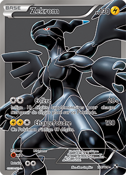 Carte Pokémon Zekrom 114/114 de la série Noir & Blanc en vente au meilleur prix