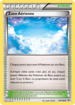 Carte Pokémon Zone Aérienne 89/108 de la série Ciel Rugissant en vente au meilleur prix