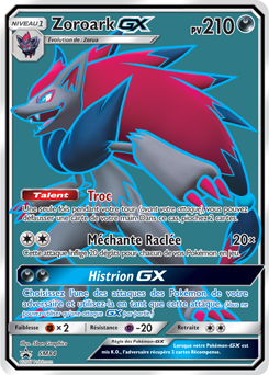 Carte Pokémon Zoroark GX SM84 de la série Promos Soleil et Lune en vente au meilleur prix