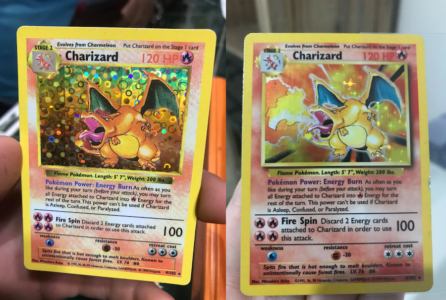 Fausse carte Pokémon Holo