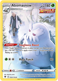 Abomasnow TG01/TG30 Pokémon card from Astral Radiance for sale at best price