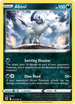 Absol 097/189 Pokémon card from Astral Radiance for sale at best price
