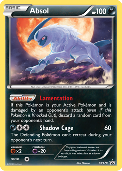 Absol XY178 Pokémon card from XY Promos for sale at best price