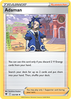 Adaman 135/189 Pokémon card from Astral Radiance for sale at best price