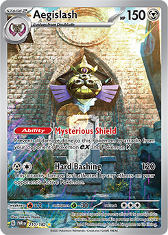 Aegislash 210/182 Pokémon card from Paradox Rift for sale at best price