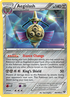 Aegislash 86/146 Pokémon card from X&Y for sale at best price