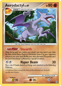 Carte Pokémon Aerodactyl 13/99 de la série Arceus en vente au meilleur prix