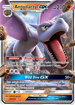 Pokemon Trading Card Game 142/165 Aerodactyl : Rare Holo Card