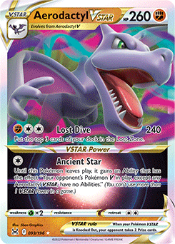 Aerodactyl VSTAR 093/196 Pokémon card from Lost Origin for sale at best price