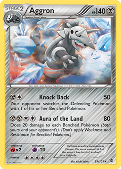 Aggron 59/101 Pokémon card from Plasma Blast for sale at best price