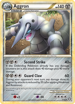 Aggron 1/102 Pokémon card from Triumphant for sale at best price