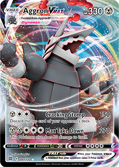 Aggron VMAX 097/172 Pokémon card from Brilliant Stars for sale at best price