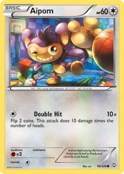 Aipom 99/124 Pokémon card from Dragons Exalted for sale at best price