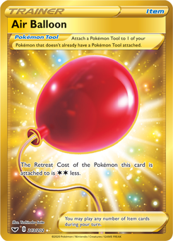 Air Balloon 213/202 Pokémon card from Sword & Shield for sale at best price